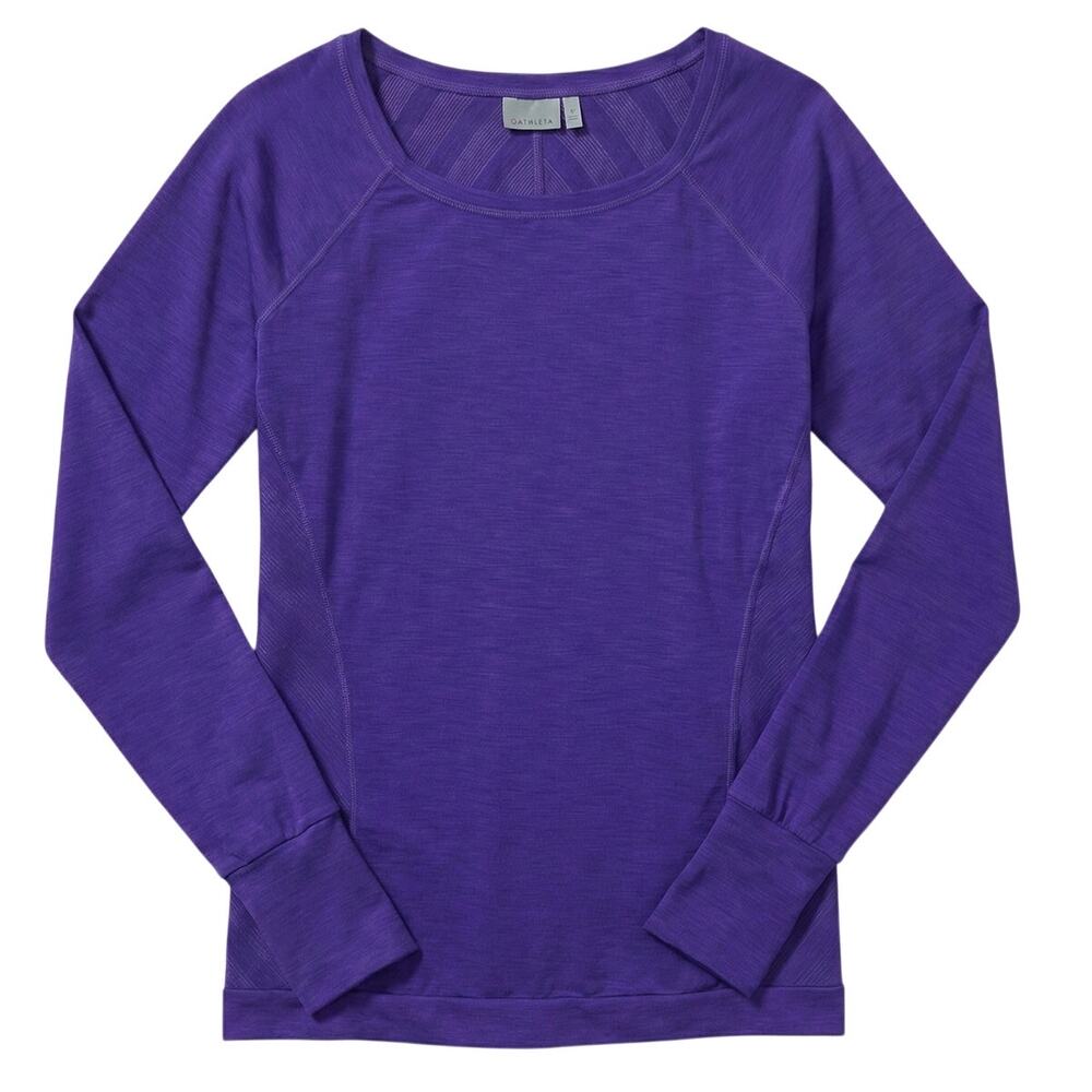 Athleta Womens M‎ Athleisure Minimalist Staple Outdoors Leisure Long Sleeve Top